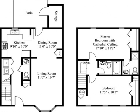 Mechanicsburg 2 Bedroom Apartment Mechanicsburg